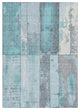 Machine Washable Indoor/Outdoor Chantille ACN1877 Teal 5' x 7'6" Rug