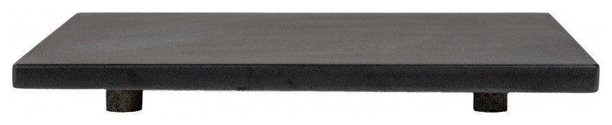 Eden Bath EB_S006LS-H Rectangular Infinity Pool Sink In Honed Lava Stone