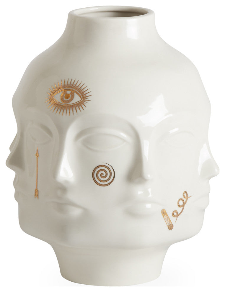 Large Dora Maar Vase, Gilded