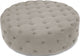Cardiff Beige Linen Modern Tufted Ottoman