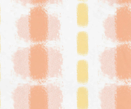 Watercolor Stripe, Stripe Print Beach Towel, Yellow