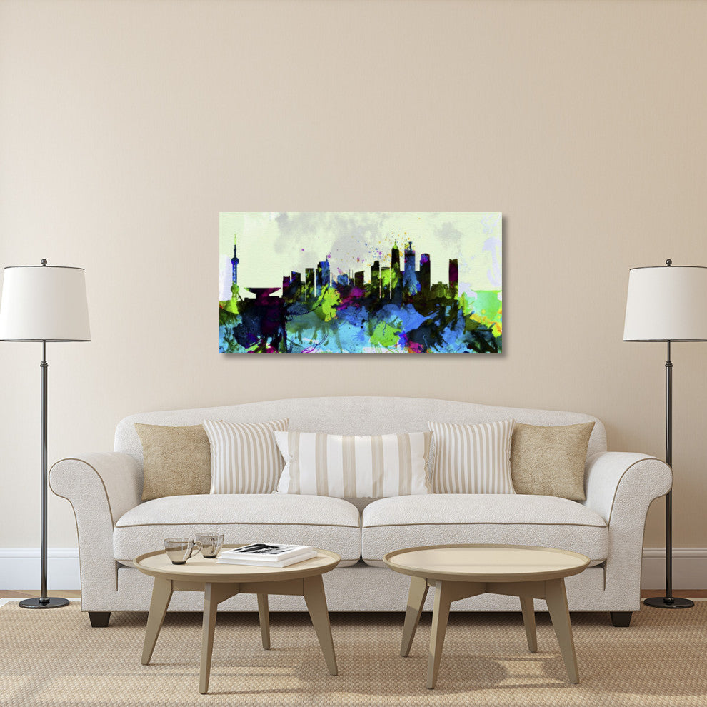 "Shanghai City Skyline" Fine Art Print