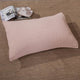 Light Pink Diamond Cotton Stone Wash Bedspread Set, 20 X 36