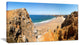 "Rocky Bay Portugal" Panorama Landscape Wall Art Canvas Print32"x16"
