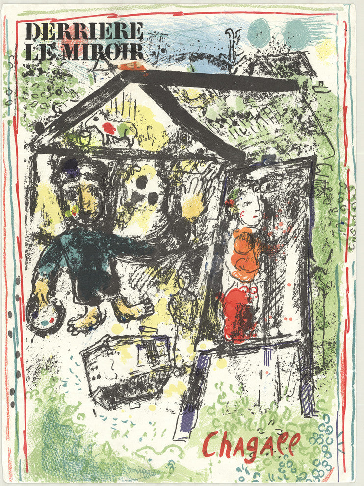 Marc Chagall, Derriere Le Miroir Cover, 1969, Artwork