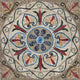 Arabesque Floral Mosaic - Yanu, 35"x35"