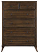 Safavieh Couture Tobias 6 Drawer Tall Dresser