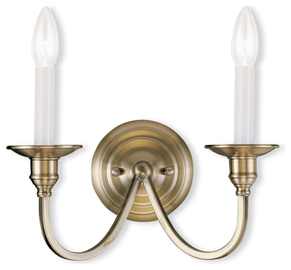 Cranford Wall Sconce, Antique Brass