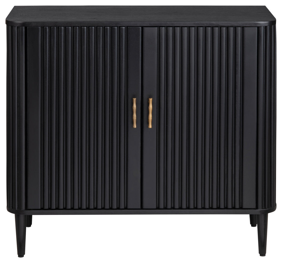 Camden Black Two Door Cabinet