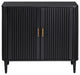 Camden Black Two Door Cabinet