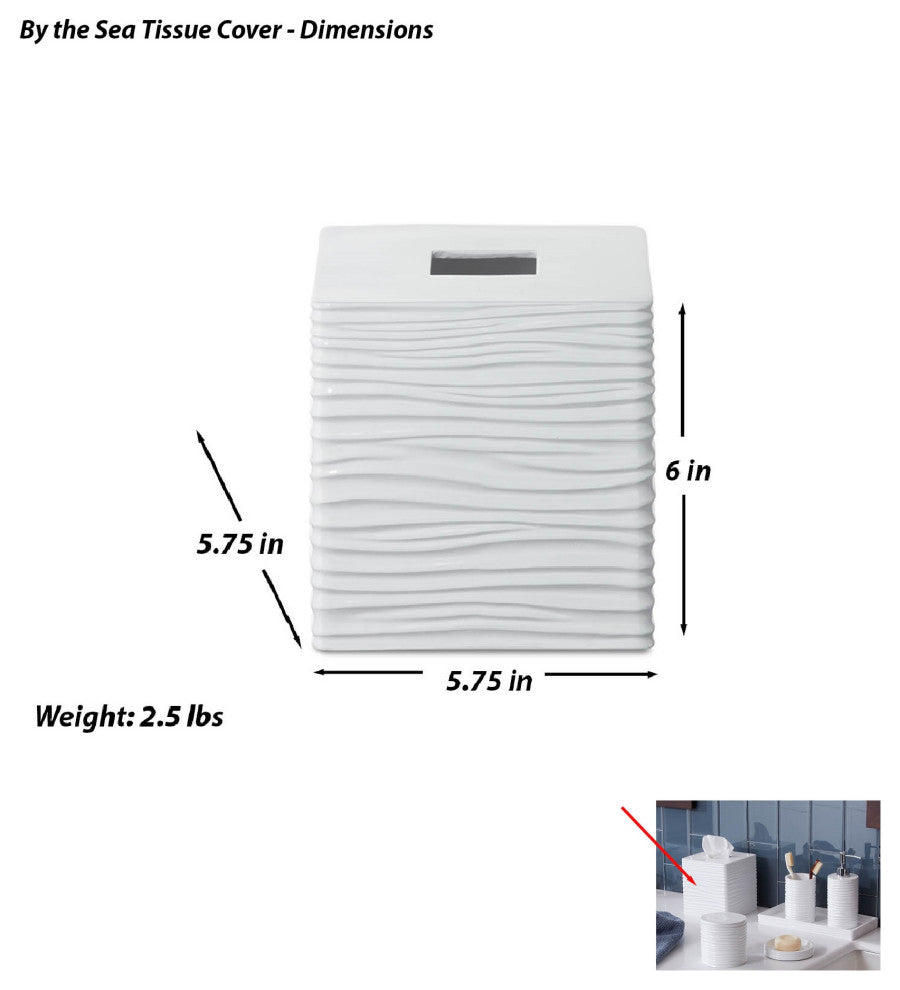 By the Sea Tissue Cover