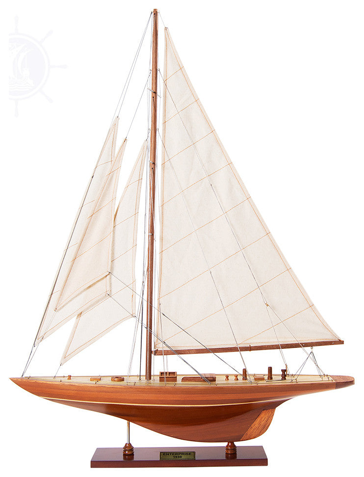 Enterprises Sm Wooden model sailing boat