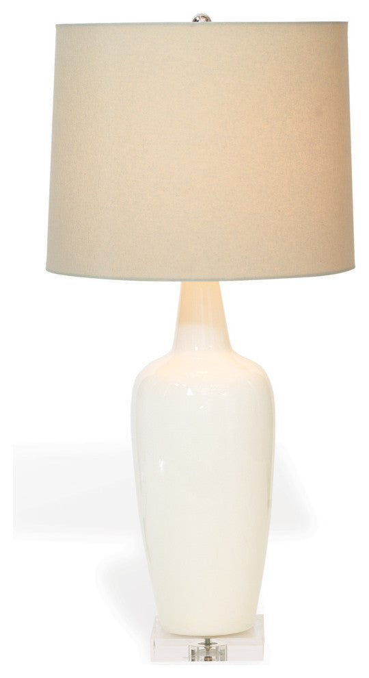 Ryan Cream Lamp, 32"