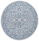 Charleston Vintage Filigree Textured Weave Indoor/Outdoor Area Rug