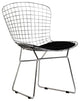 Modern Contemporary Kitchen Dining Side Chair Black