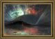 Frederic Edwin Church Aurora Borealis Framed Premium Canvas Print, 18"x27"