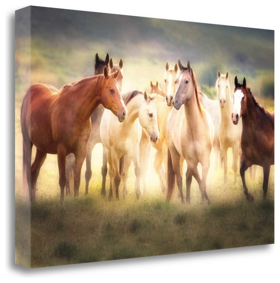 "Dance Class" By Wendy Caro, Giclee Print on Gallery Wrap Canvas, Ready to Hang
