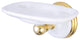 Kingston Brass Toothbrush and Tumbler Holder, Polished Brass