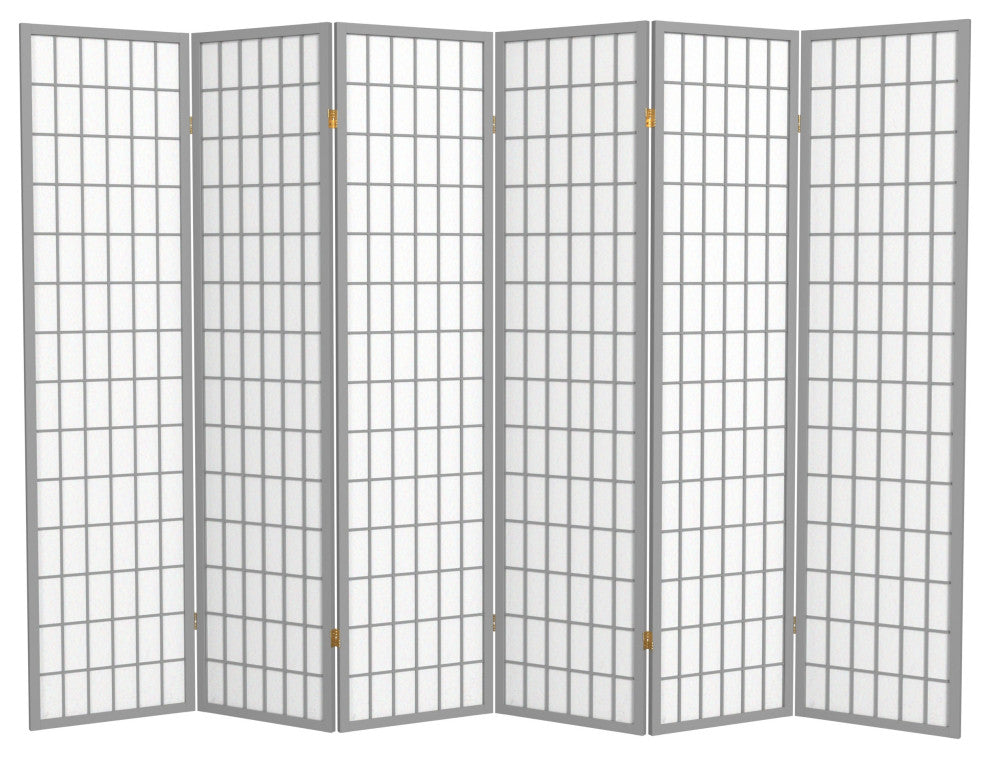 6' Tall Window Pane, Special Edition, Gray, 6 Panels