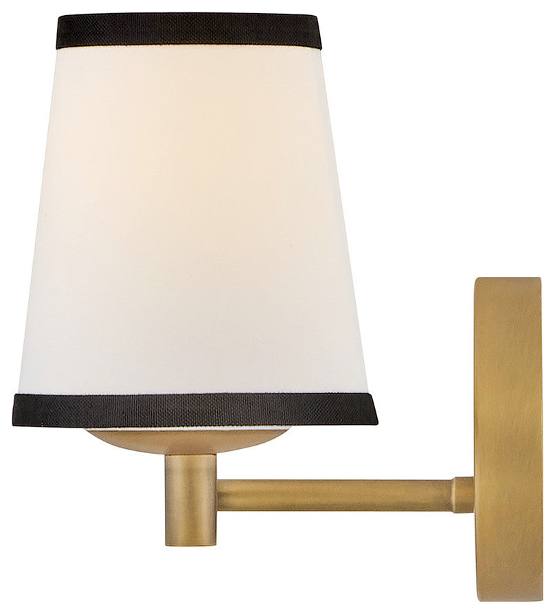 Hinkley Sonia Small Two Light Vanity, Lacquered Brass