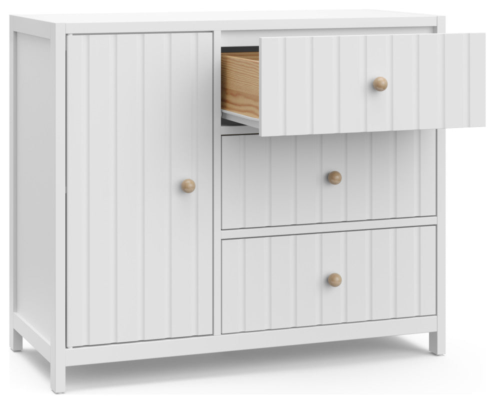 Graco Teddi Drawer Combo Dresser, White