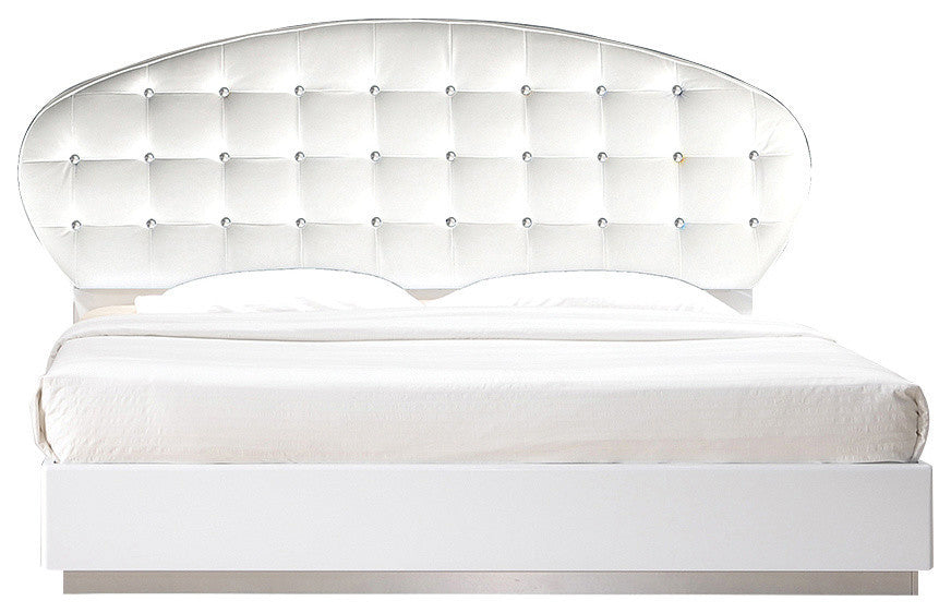 France Platform Modern Bed, Eastern King