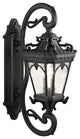 Traditional Tournai Outdoor Wall, XLarge, Textured Black