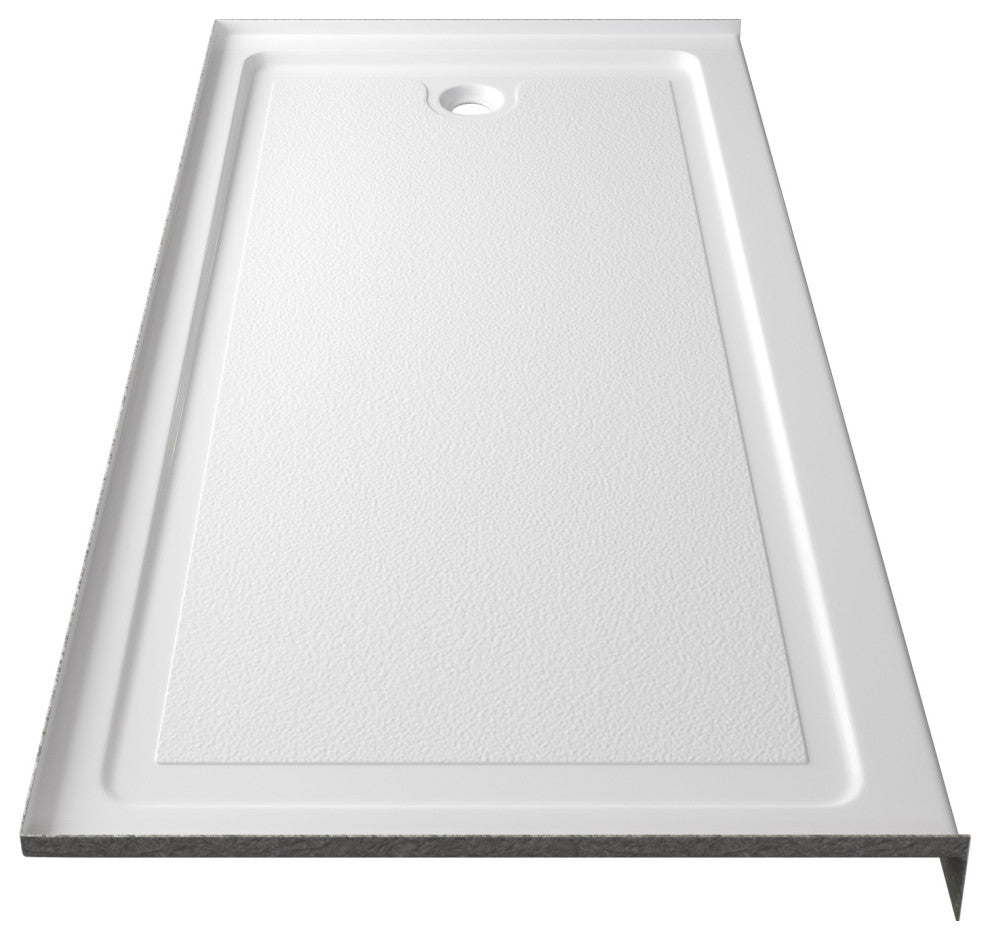 Shower Pan, 60"w X 32"d, Right