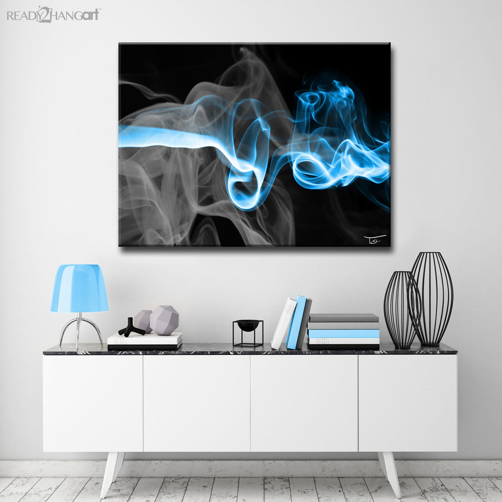 Ready2Hangart 'Glitzy Mist Xlix' By Tristan Scott Canvas Art , 20" Hx30"