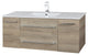 Kato Wall Hung Vanity Soho With Top for Buffallo, Organic, 48"