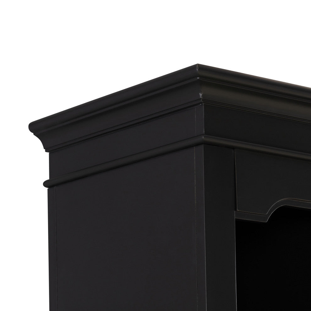 Virginia White Entertainment Center for TVs up to 75"