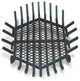 Round Fire Pit Grate, Welded Steel, 33", With Char-Guard