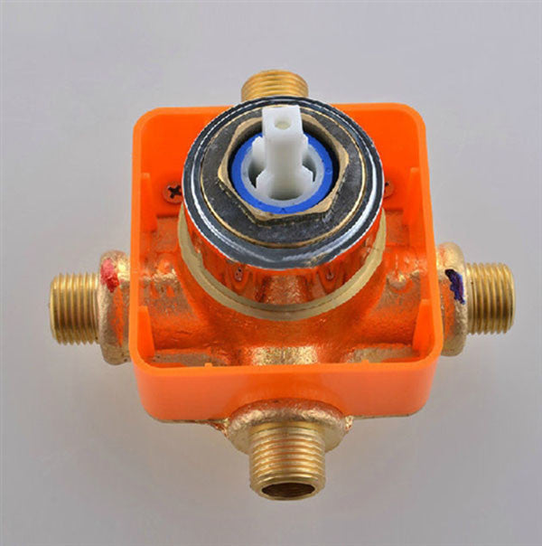 Contemporary Design In-Wall Shower Valve Mixer 2-Way Outlet Concealed