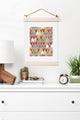 Deny Designs Sharon Turner Beach House Ikat Chevron Art Print