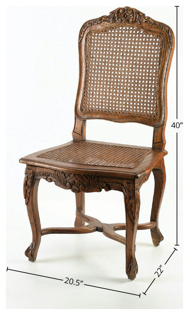 Solid Wood Dining Chair, Walnut