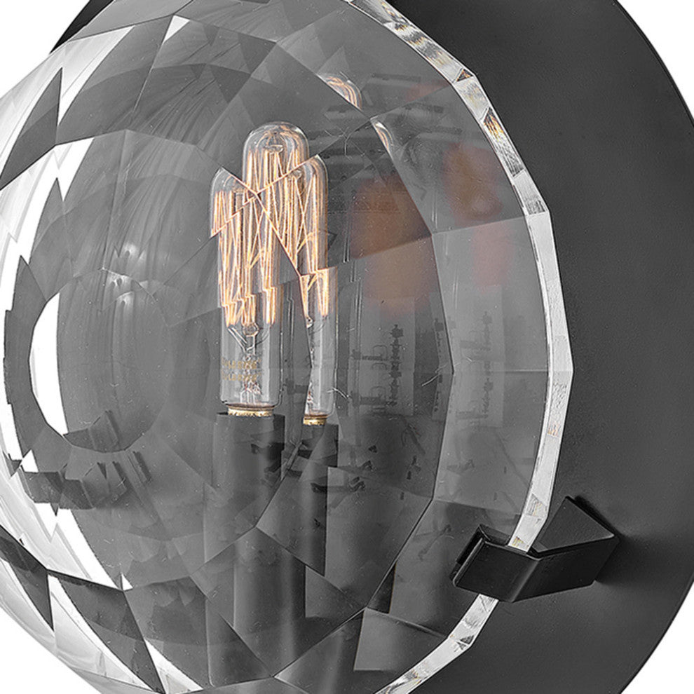 Fredrick Ramond Nala Small Single Light Sconce, Black