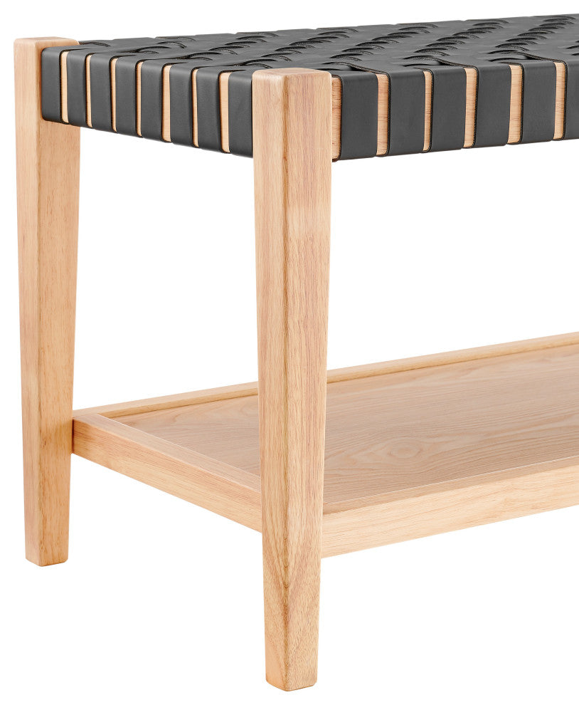 Marco PU Bench, Black