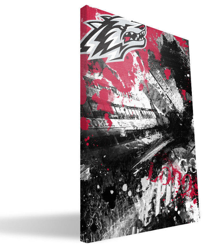 University of New Mexico Lobos Spirit Canvas Print