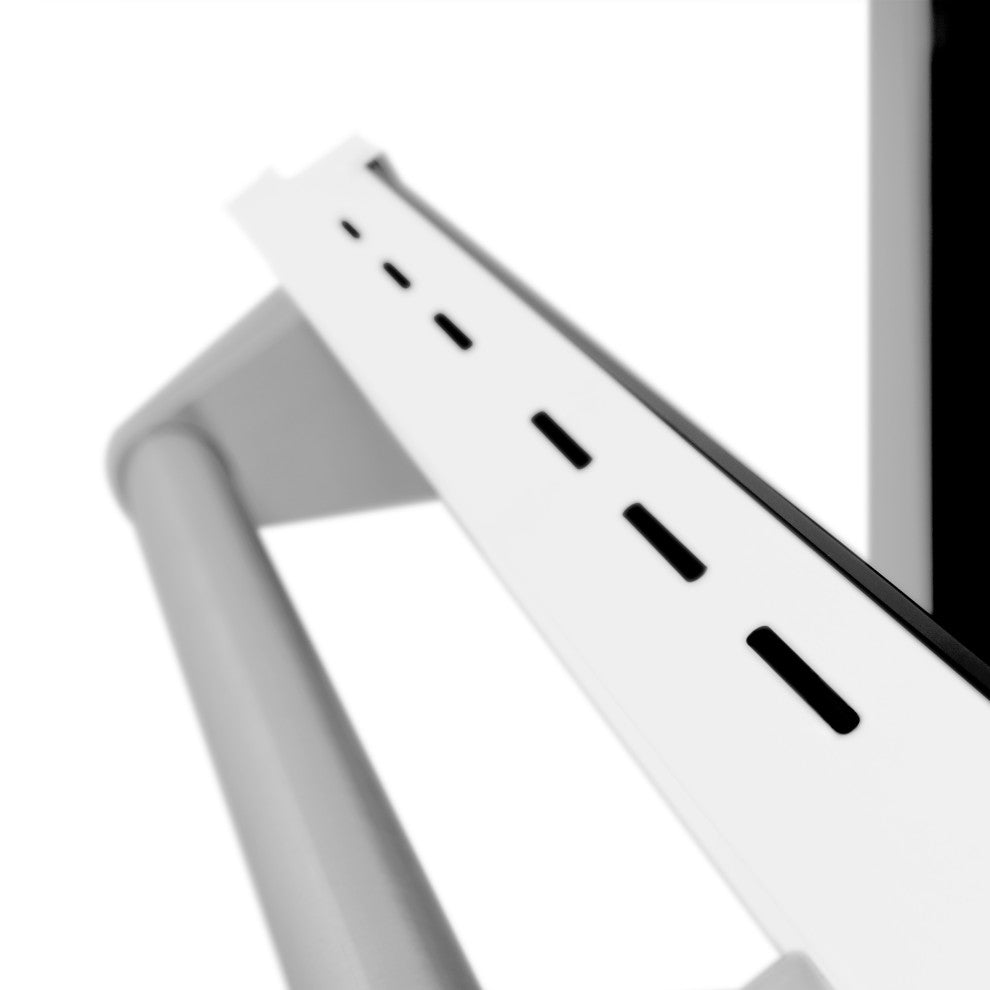 ZLINE 36" Range Gas Stove and Electric Oven, DuraSnow and White Matte Door