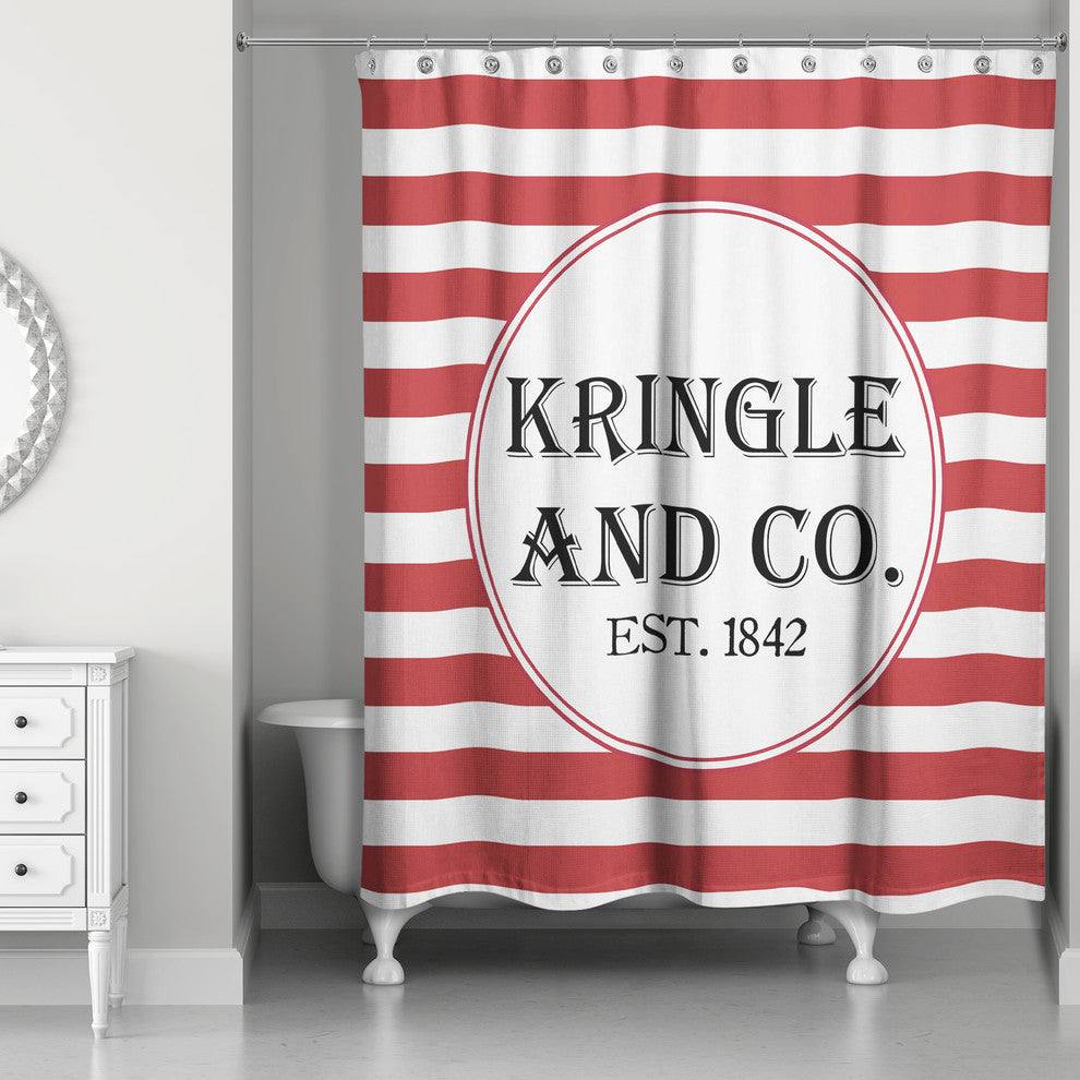 Kringle and Co. 71x74 Shower Curtain