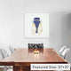 "Cicada Gold Navy Artprint" by Cat Coquillette, 18x18x1.5