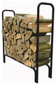 Panacea Deluxe Outdoor Log Rack, 4', Black