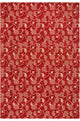 Berries & Vines Tibetan Rug, 3'x3'
