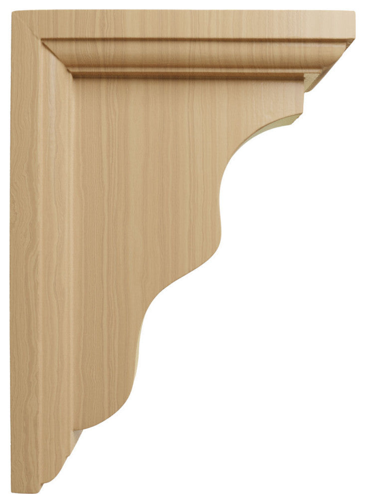 2 1/4"W x 5"D x 7"H Hamilton Traditional Bracket, Cherry
