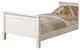 Willoughby Bed, Twin, White