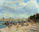 Armand Guillaumin The Seine at Charenton - 20" x 25" Premium Canvas Print