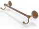 Prestige Monte Carlo 36" Towel Bar with Integrated Hooks, Brushed Bronze