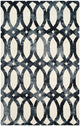 Safavieh Dip Dyed Ddy675D Ivory, Graphite Area Rug, 4'0" X 6'0"