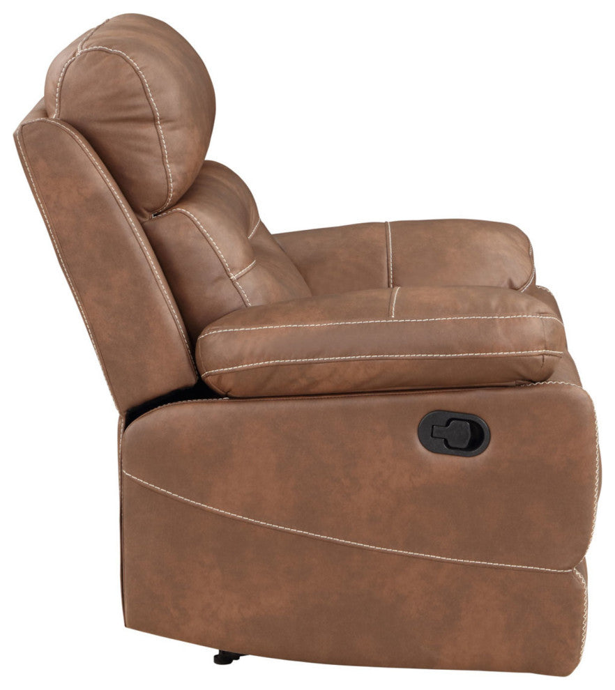 Rudger Manual Recliner Chair Brown