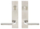 Cologne Lever, Tubular Entry, Single Cylinder, Right Hand, Satin Stainless Steel